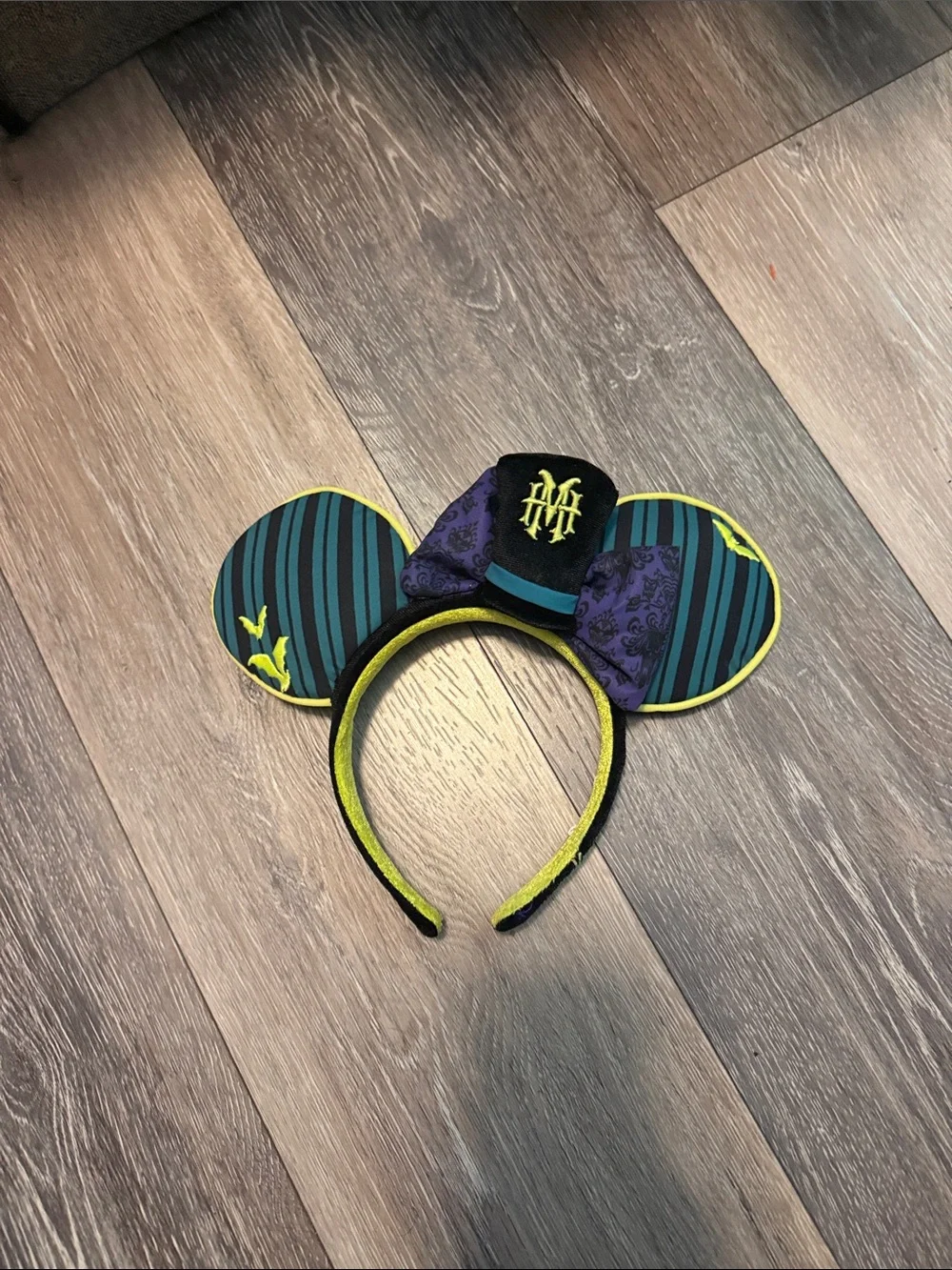 Disney-Inspired Purple & Teal Kids Ear Headband